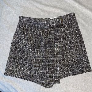 By the way Mini Tweed Glitter Skort XS